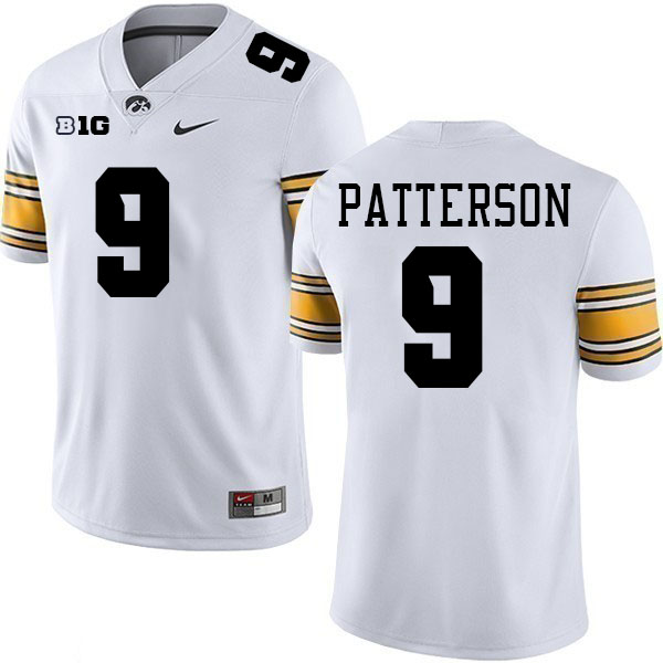 Jaziun Patterson Iowa Jersey,University Of Iowa Hawkeyes Fotoball Uniforms,Jersey,Gears-White